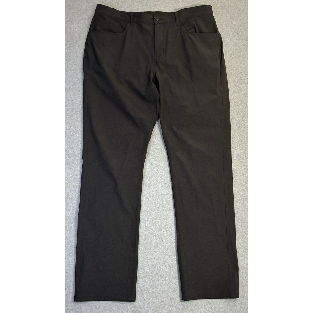 Mens Callaway Golf Pants 36x32 Charcoal Gray Stretch Performance Casual